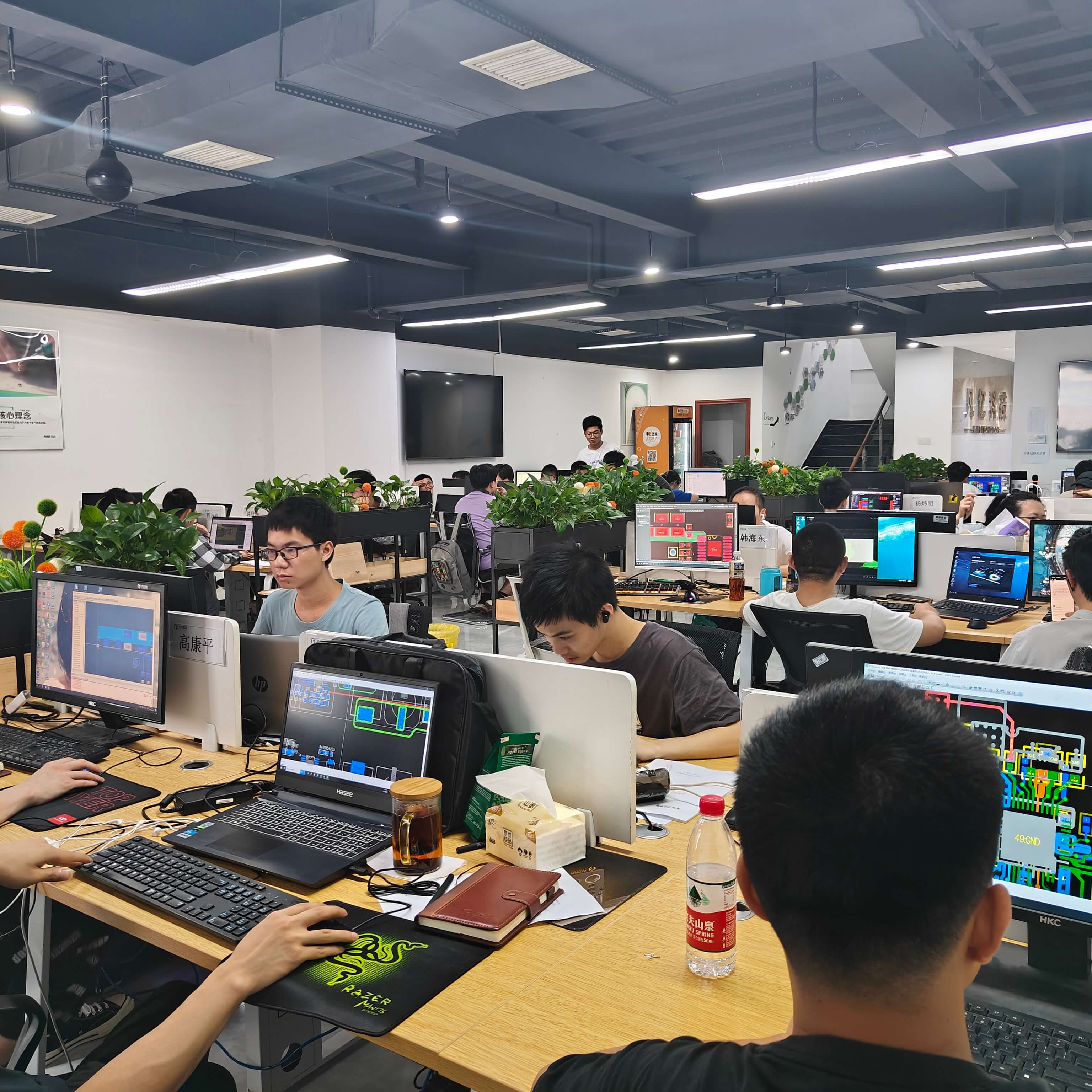 PCB线下讲课场景