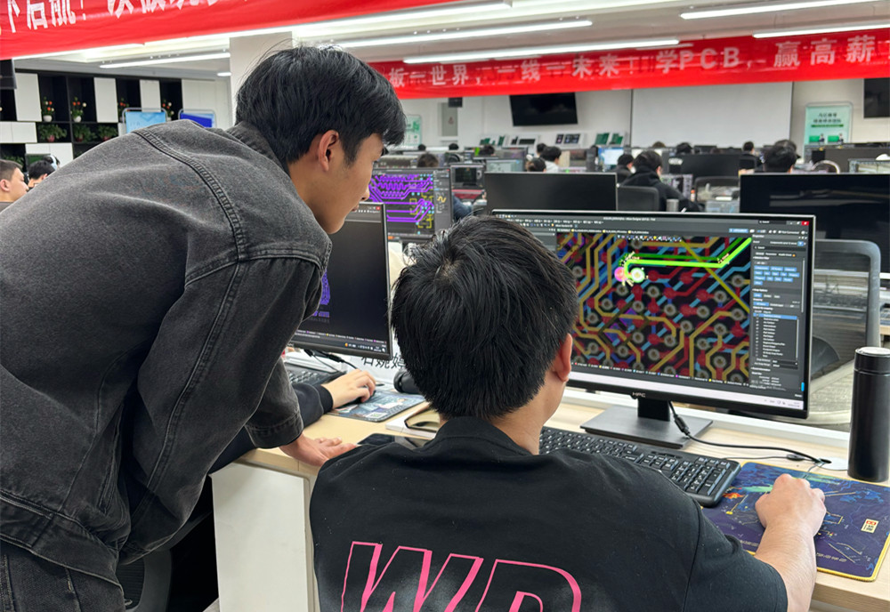 老师给实操演示